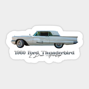 1960 Ford Thunderbird 2 Door Hardtop Sticker